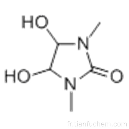 4,5-dihydroxy-1,3-diméthylimidazolidin-2-one CAS 3923-79-3